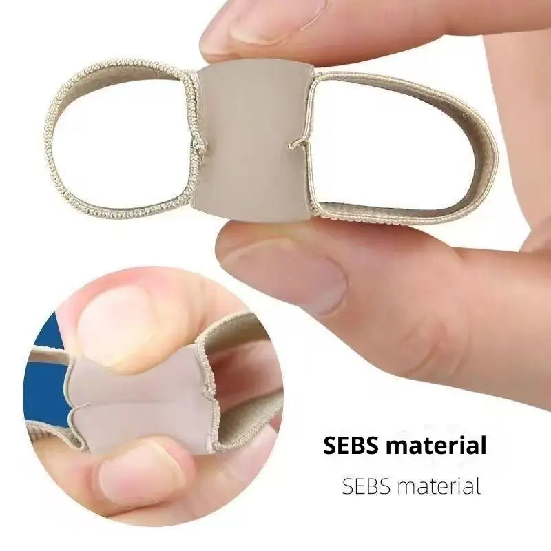 Reusable Silicone Toe Separator Bunion Corrector Sweatproof Hallux Valgus Correction Foot Care Tool for Daily Work