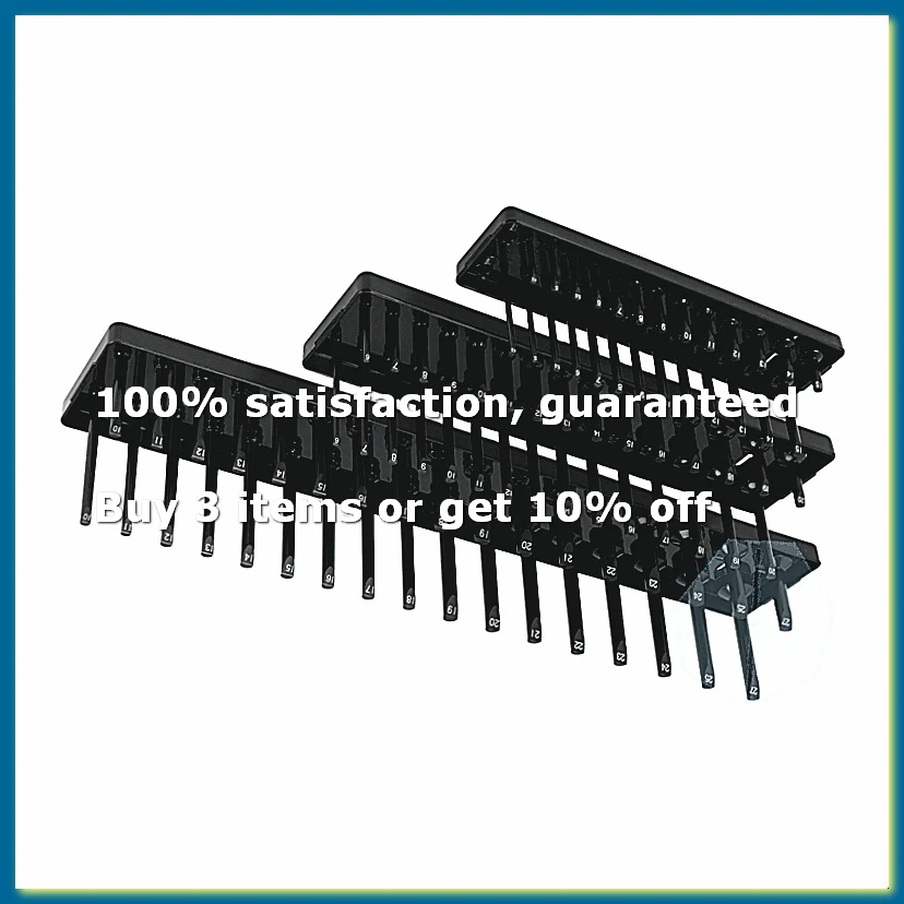 3Pc Socket Organizer Tray Set Black Metric Socket Trays 1/4Inch 3/8Inch & 1/2Inch Drive Deep and Shadow Socket Holders-A27I