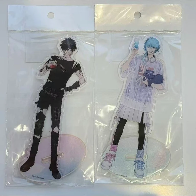 Figura de acrílico de pie para cosplay de Seragaki Aoba y Towa de DRAMAtical Murder, con efecto de daño gradual, accesorio, adorno, regalo