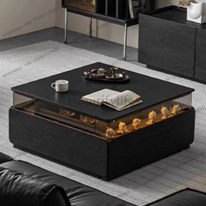 Nordic Decoration Coffee Table Luxury Bedroom Living Room Designer Standing Side Table Moving