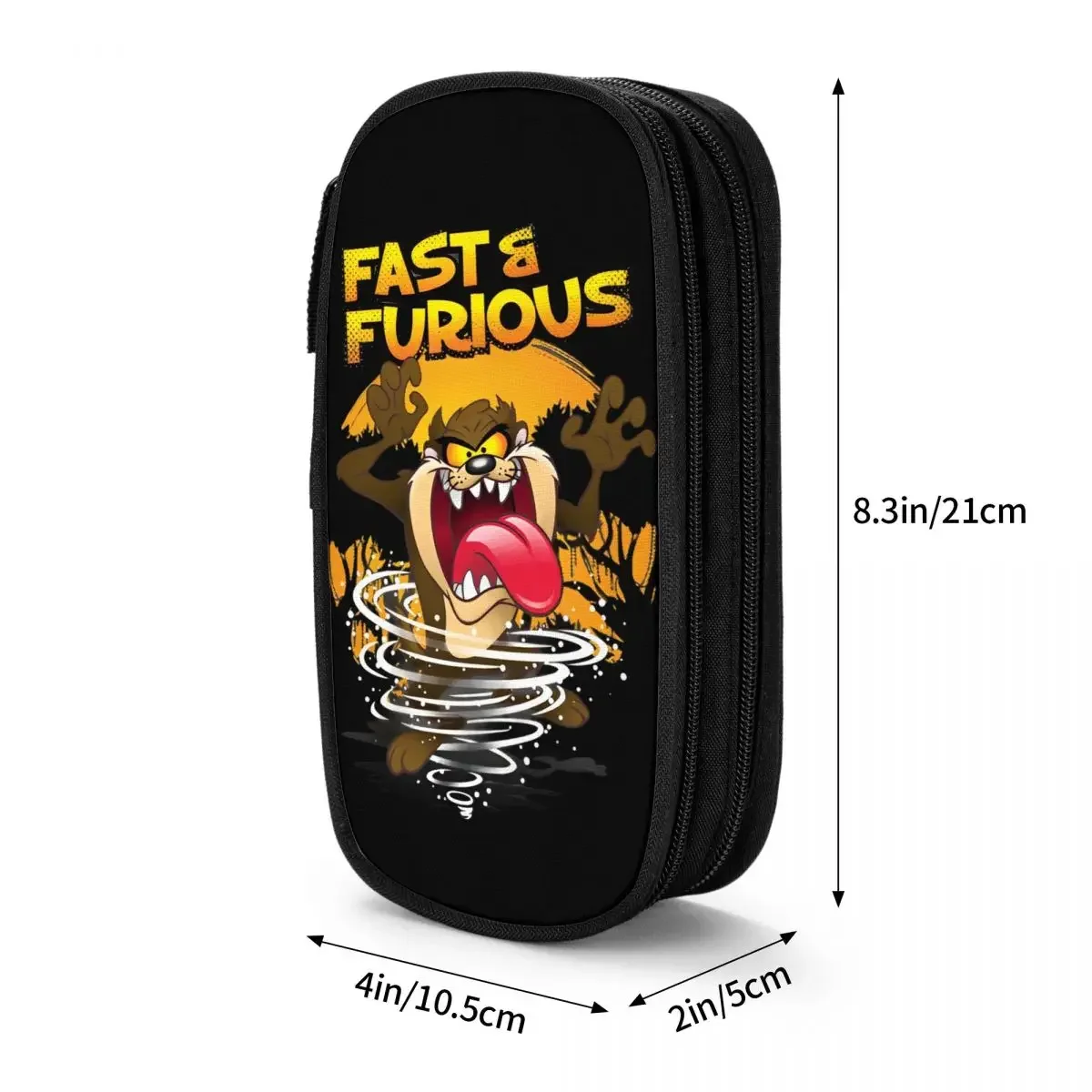 Space Jam Fast Furious Etuis Fun Tazs Penhouder Tas Student Grote opslag Studenten School Cosmetische Etuis