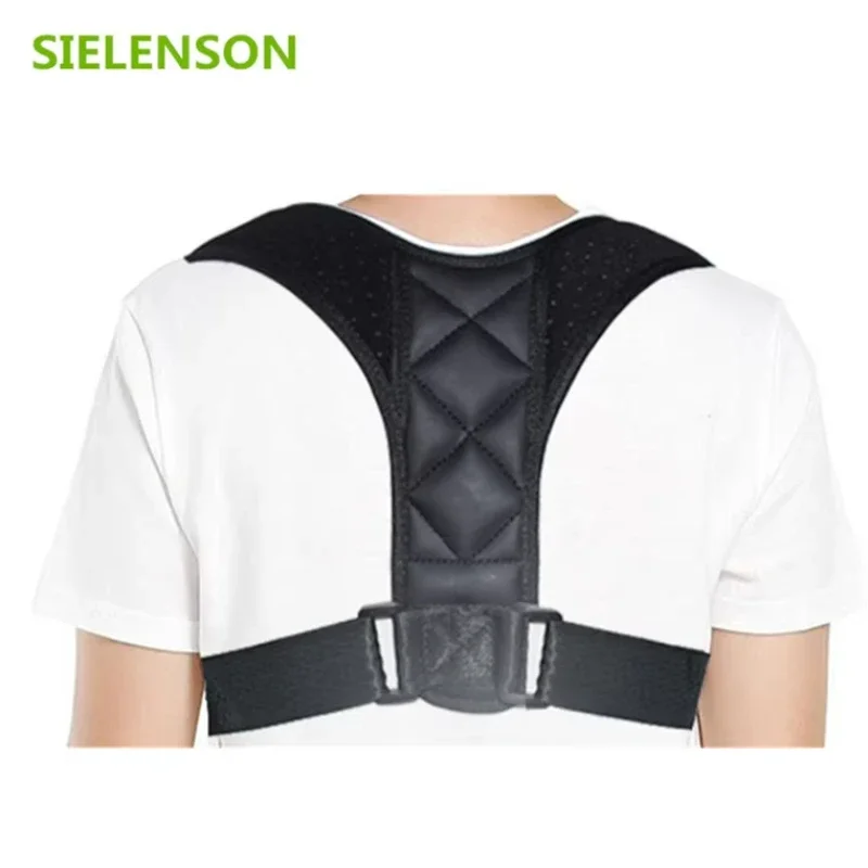 Adjustable Clavicle Posture Corrector Men Woemen Upper Back Brace Shoulder Lumbar Support Belt Corset Whith Box