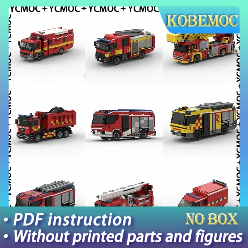 

Серия автомобилей YcMoc, строительные блоки, бельгия, голландский Нью-Йорк, Лондон, модель пожарной бригады, технология, кирпичи, фирменный автомобиль, игрушки «сделай сам»