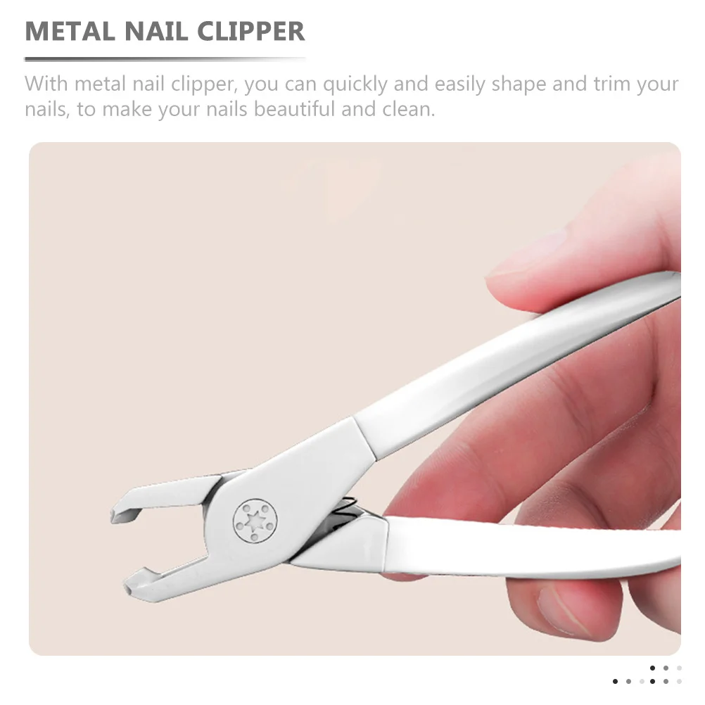 1 قطعة الفولاذ المقاوم للصدأ مسمار المقص المعادن مسمار كليبرز لأظافر أظافر مانيكير باديكير دائم القاطع للرجال والنساء