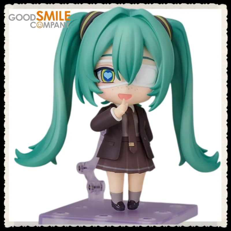 100% Original Nendoroid #3109 piapro Hatsune Miku Monitoring Ver. GSC Good Smile Q Movable Anime Figure Collectible Model Gift