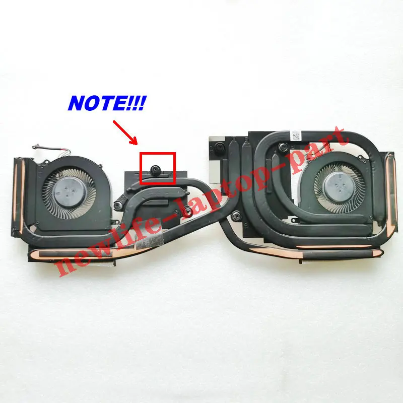 Original para Msi Ge66 Gl66 Gp66 Ms1543 Ms-1542 Ms-1541 10sf 10uh 10ug 10ue 11uh Refrigerador de Refrigeração do Ventilador Dissipador Calor E32250062b-a02