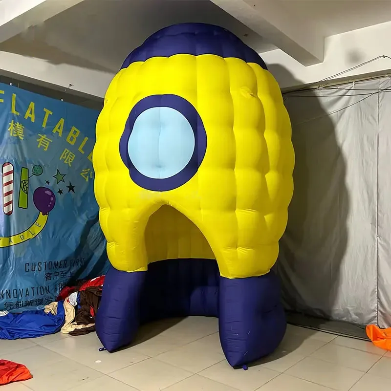 Giant Inflatable Dome House Air Blow Blimp-Shape Tent 3D Creative Outdoor Decoration Props for Event Advertising