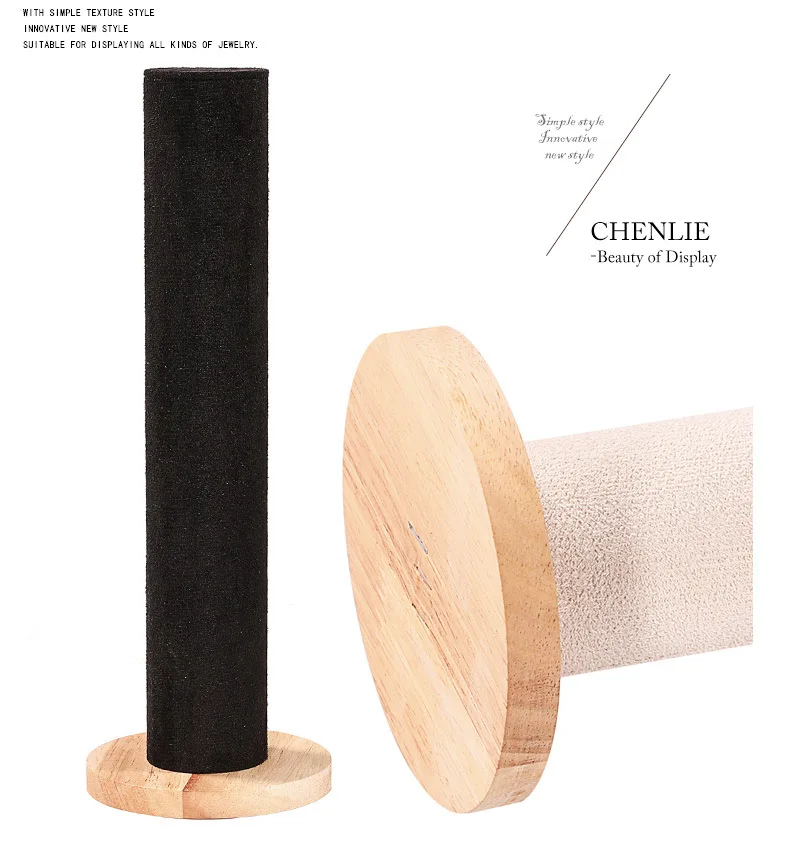 

Wood Stylish Bracelets Hand Organizer Hairband Display Jewelry Box Velvet Display Rack Bangle Scrunchie Jewelry Stand Holder