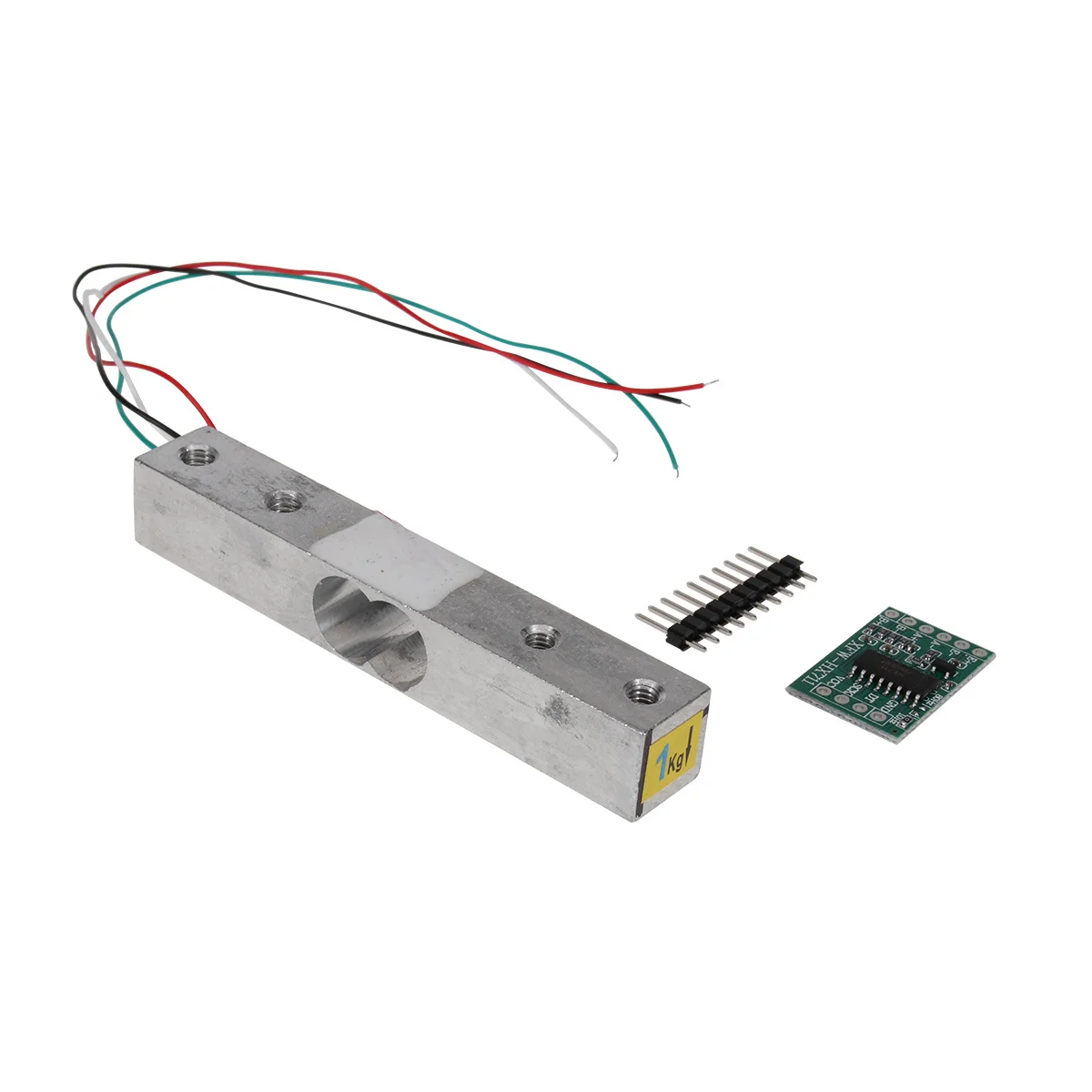 وحدة الاستشعار 5 كجم Hx711 محول الإعلان الدقيق لجسر كهربائي الاستشعار أخذ العينات الدقة وحدة الإعلان الأمامي