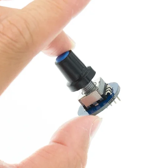 Boyi Technology EC11 Digital Rotary Encoder Module Rotary Potentiometer Rotary Potentiometer with Knob Cap