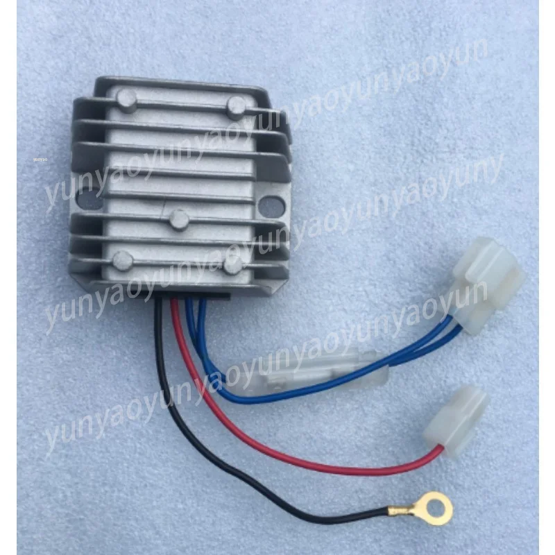 Engine Charging Rectifier, 12V Voltage Stabilizer Regulator for Air Cooled Motor, Replacement