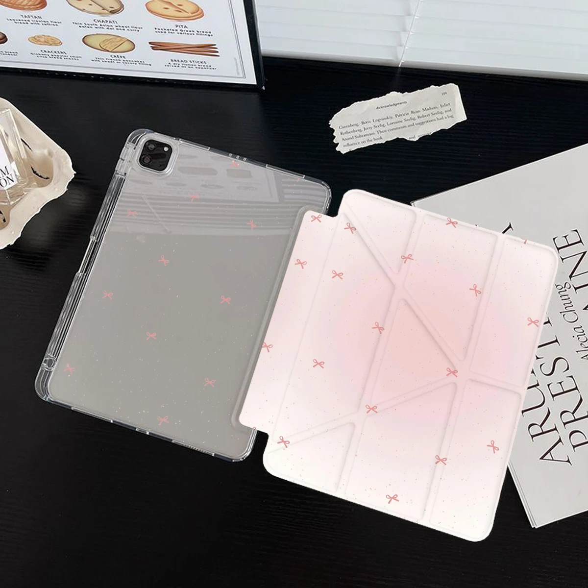 Y Folded Case For iPad10.2 7/8/9th SamsungS7S8S9 11 Air11 2024 SamsungS9S10 Plus 12.4 iPad 4/5th 10.9 iPad 11th 2025