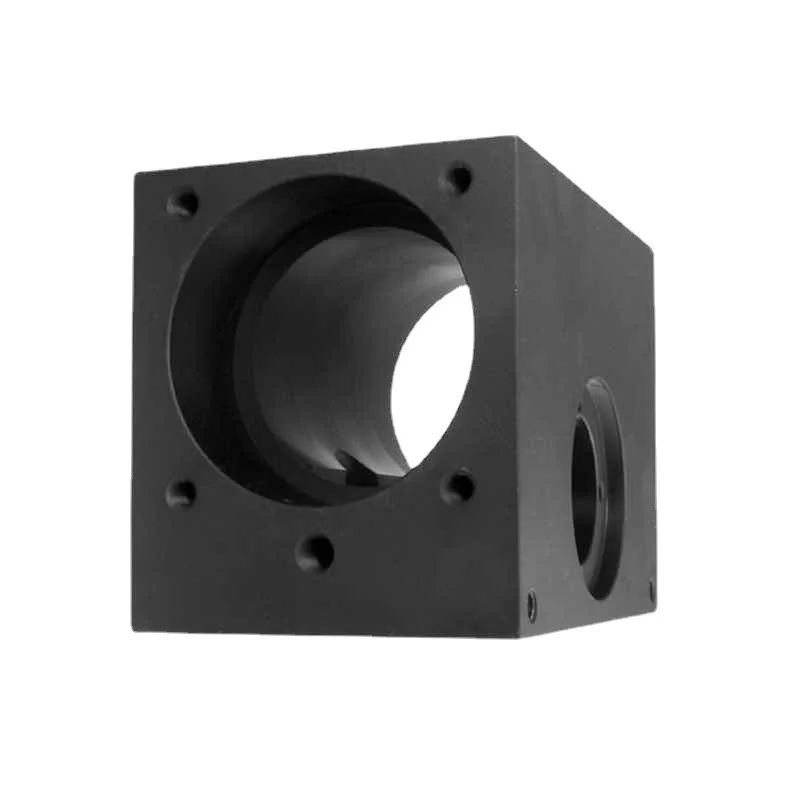 

Custom High Precision Cnc Machining Parts Aluminum Alloy Precision Milled Square Shaft Sleeve with Custom Anodized Color