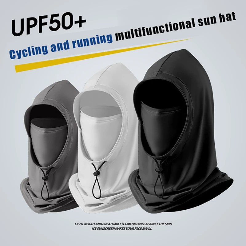 Cooling UV Protection Hood Breathable Full Head Mask Face Cover For Men Women Cycling Motorcycle Fishing