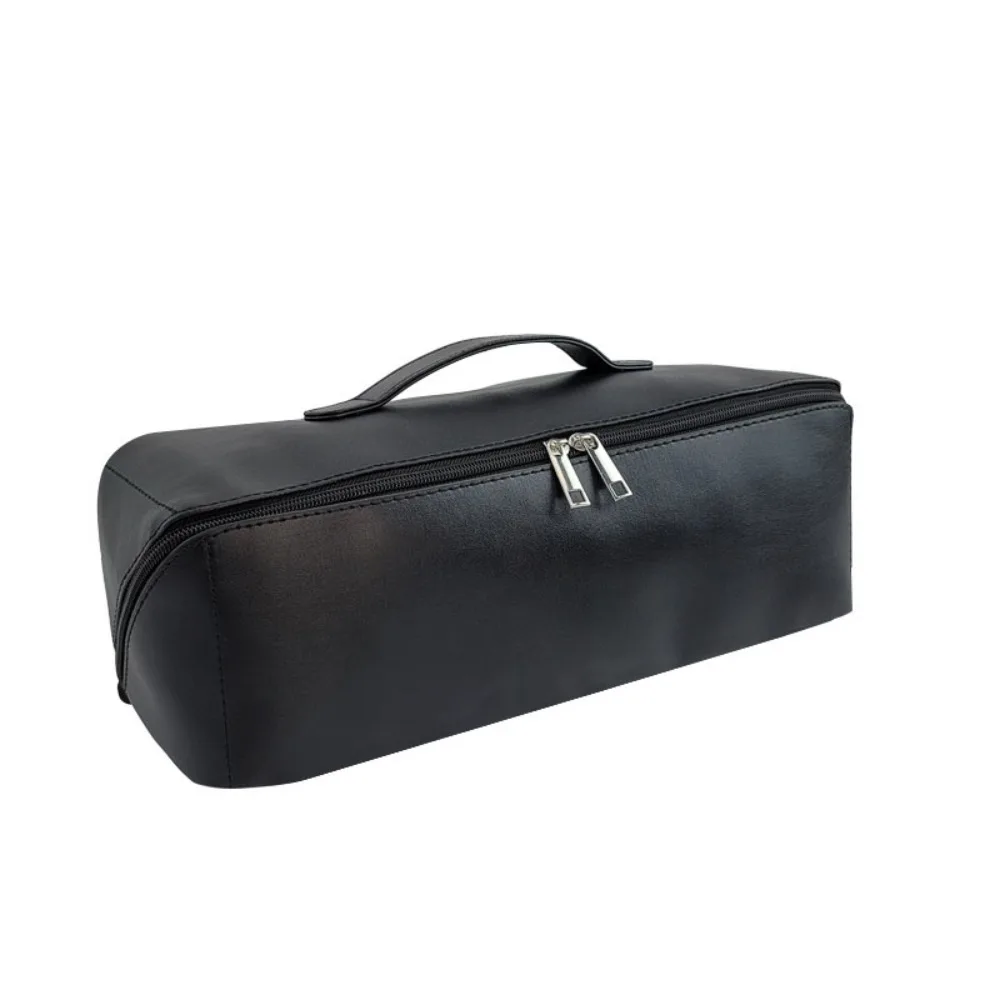 

Dustproof Hair Dryer Carrying Case Double Layer Portable Hair Curler Storage Bag Large Capacity Zipper Travel Storage Bag