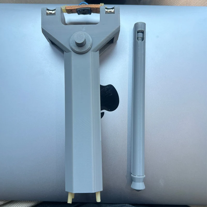 2026 Automatic Loading Slingshot Magnetic Suction Bellyband with Clip Rapid Fire EDC Slingshot
