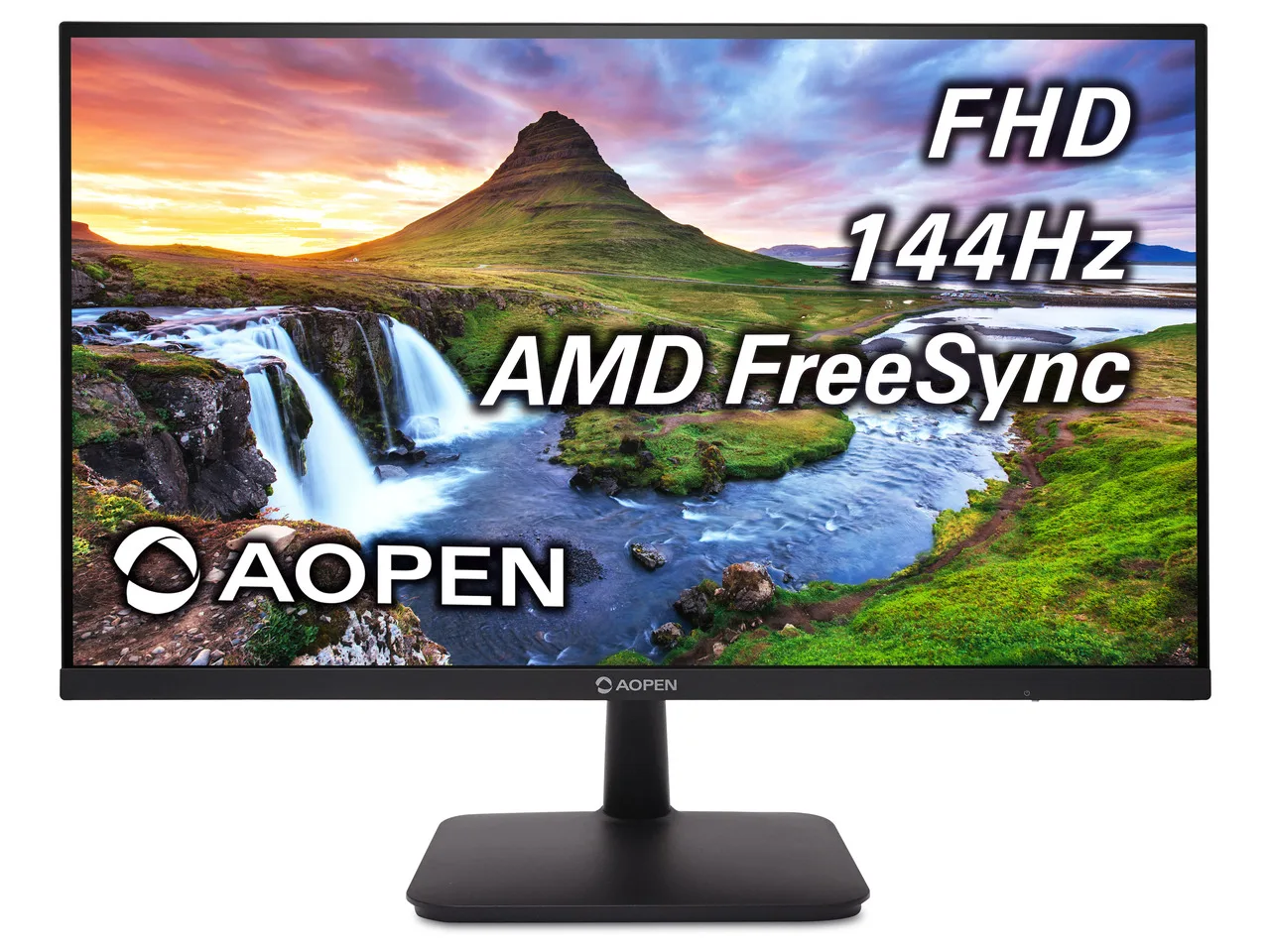 ACER AOPEN 27 inch Full HD 144Hz with AMD FreeSync Computer Monitor for both work and gaming with VGA port 27KA0 P0bi