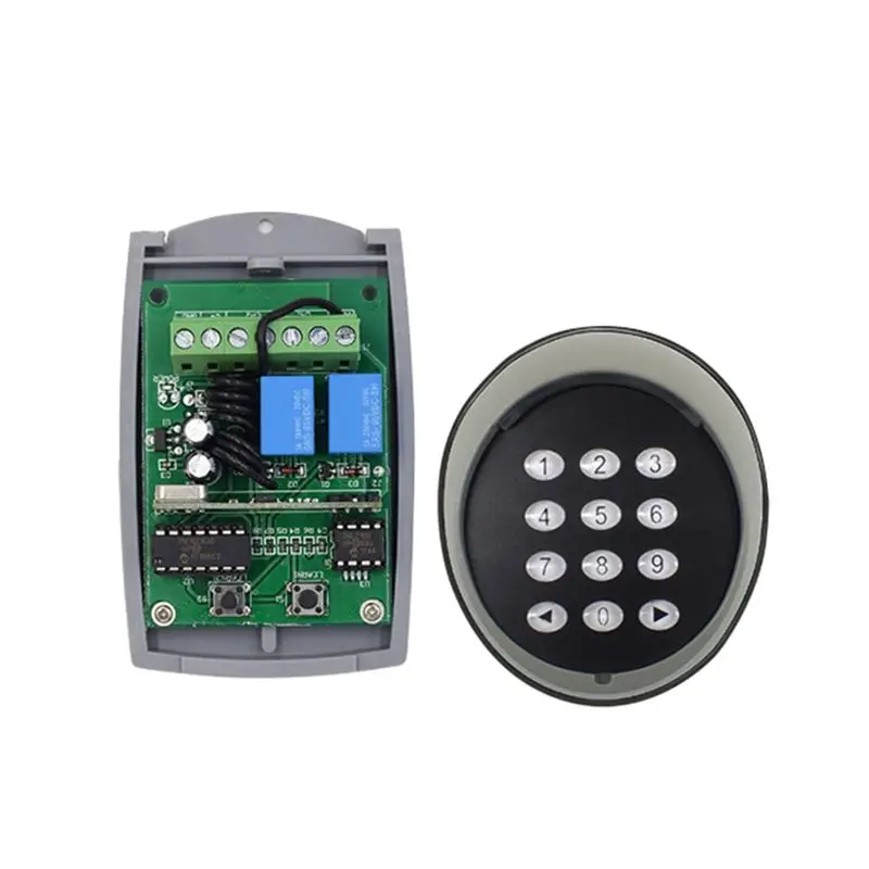 abzz-wireless-433mhz-universal-rolling-code-receiver-numeric-keypad-for-garage-door-opener-for-automatic-swing-gate-sliding-gate