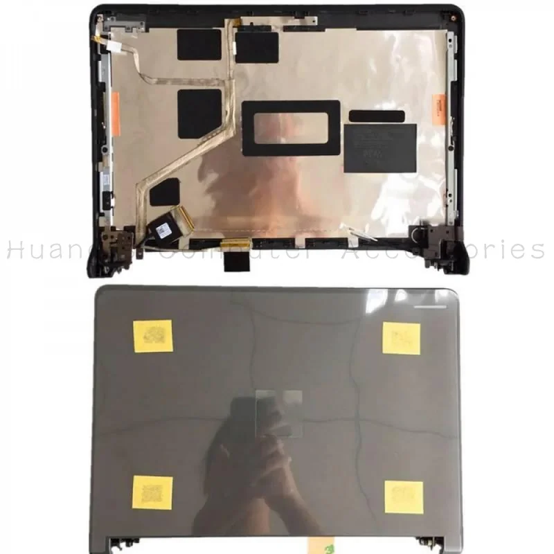 SS+New LCD Back Cover 0WFTT3 For Dell Chromebook 11 3120 Touch Screen Laptop Top Lid Replacement Part