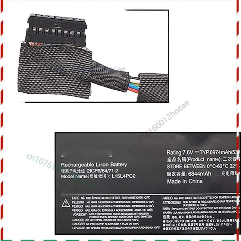 

L15M4PC2 L15L4PC2 Laptop Battery for Ideapad Yoga 710 14 15 710-14ISK 80V4 Yoga 710-11 Series 5B10K90778 5B10K90802