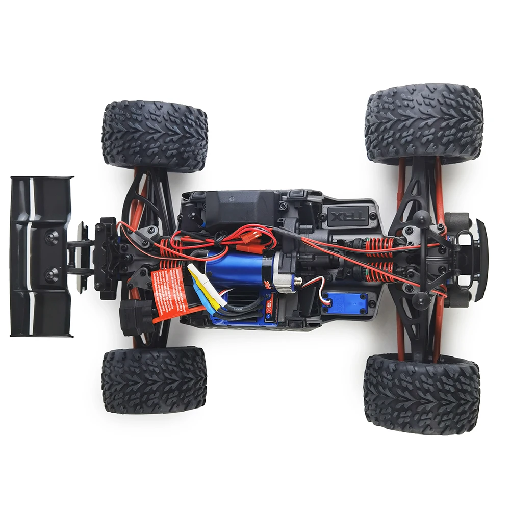 YEAHRUN RC LED zestaw oświetleniowy przód i tylne światło lampka punktowa Bar dla 1/16 Mini E-RVEO #71076-3 RC Car Buggy część