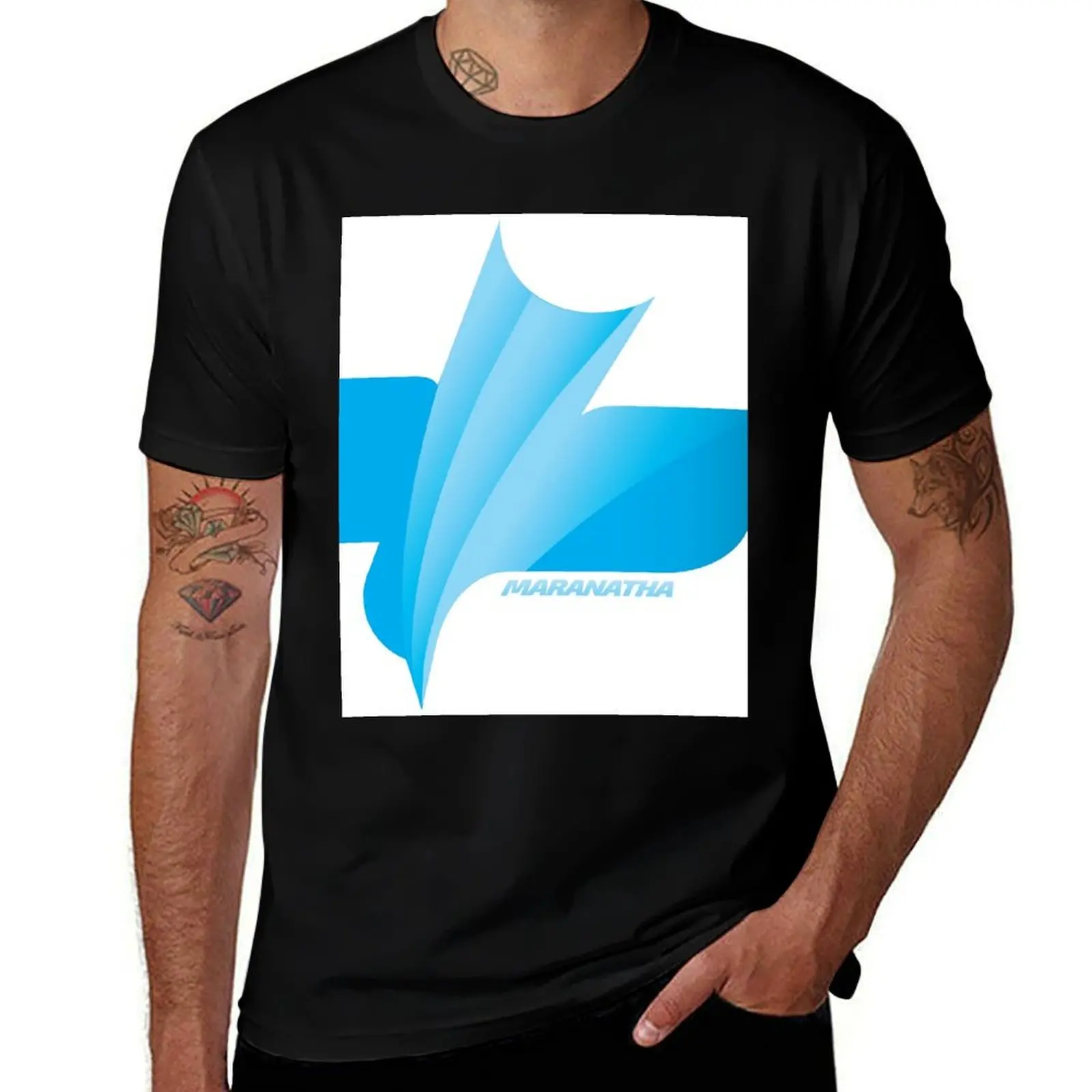 Maranatha Dove 2.0 T-Shirt Big Size Short Sleeve Casual Top T-Shirt