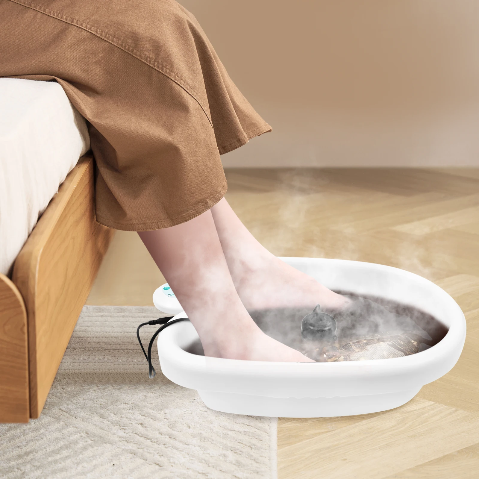

Lonic Basin Foot Bath Detoxification Machine Foot Soaking Instrument, Home salon Spa club Detoxification Foot Therapy System