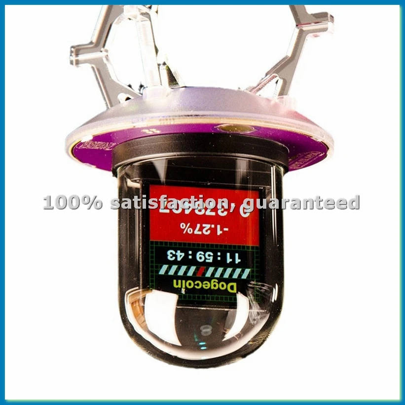 

Умные часы Bitcoin RGB Nixie Tube с Wi-Fi, сетевые, с цветным LED-экраном, DIY, аналогово-цифровые, с трубчатым дисплеем, ночник - A25R