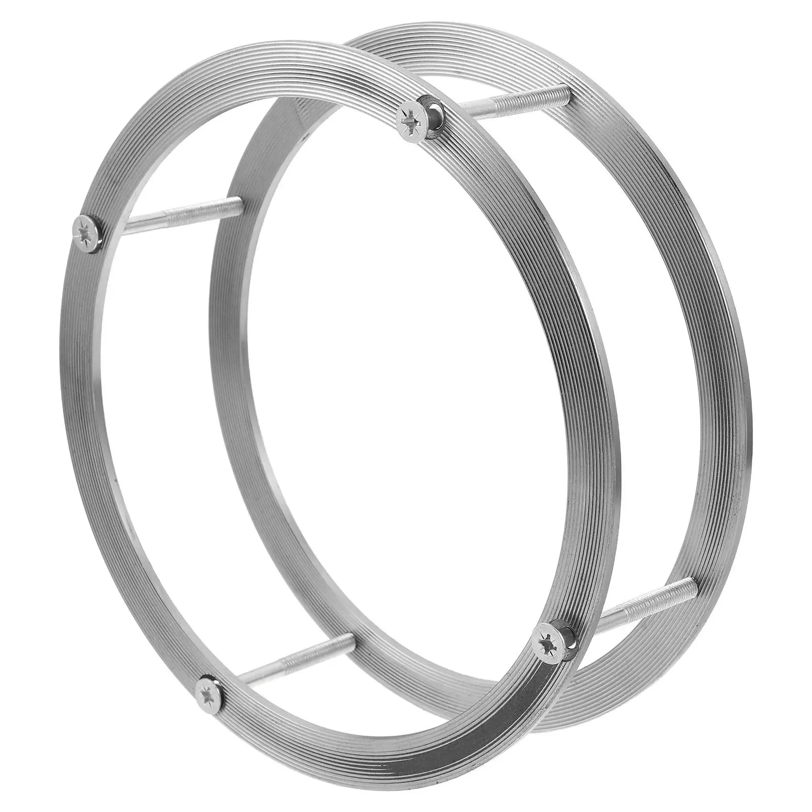 8.2 Inch Metal Sieve Ring Replacement for Powder Grinder Corn Wheat Mill Screen Frame Stable Grinding Machine Screen Ring Home