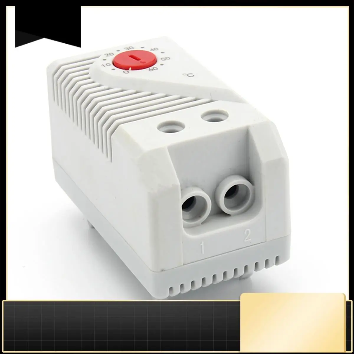 SINOTIMER Cabinet Mini Thermostat Compact Mechanical Temperature Controller-N37R