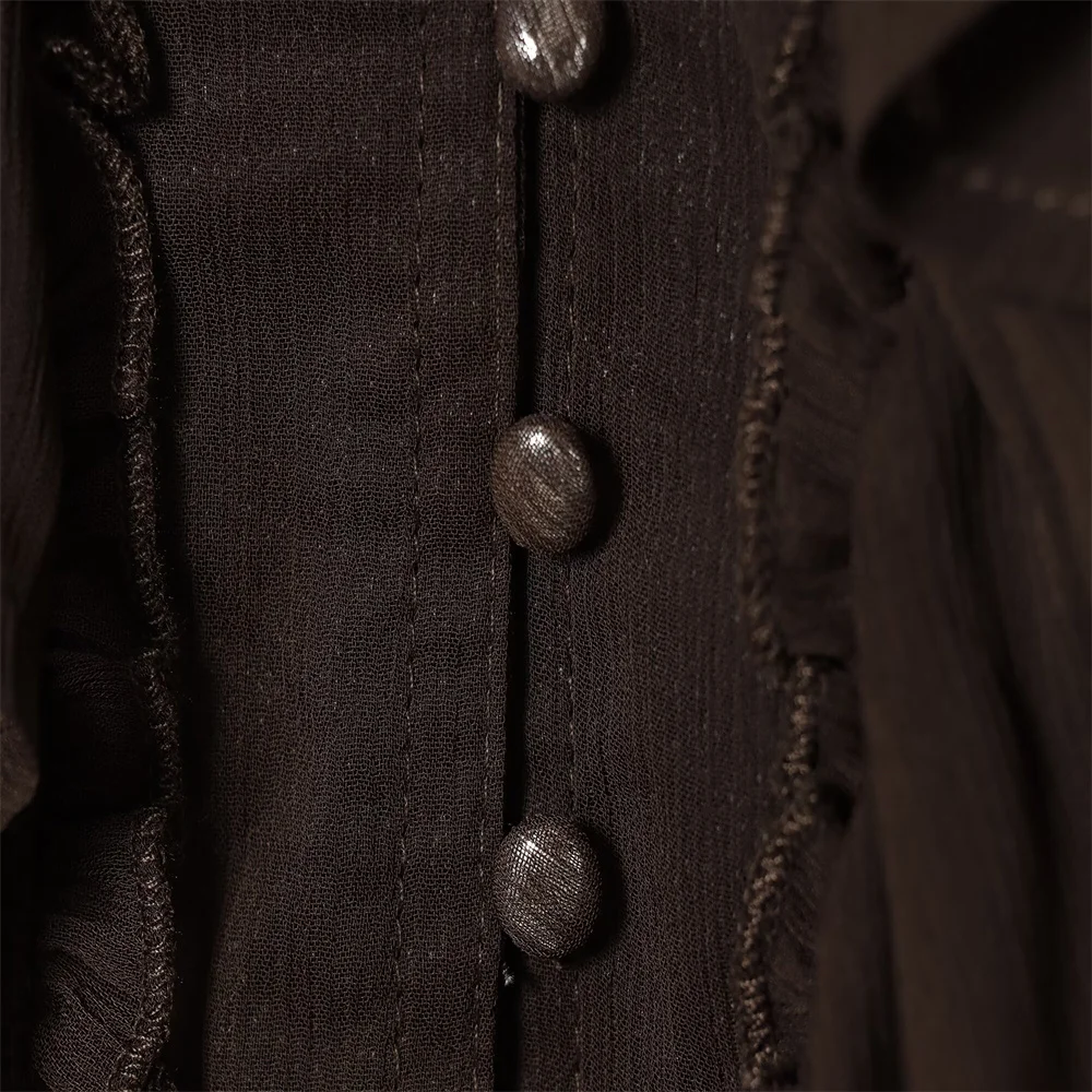 قميص معلق مزخرف متعدد الاستخدامات على الموضة النسائية الجديدة للخريف #4