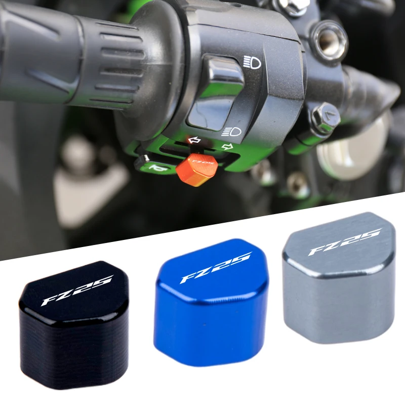 For YAMAHA FZ-25 FZ25 2017-2024 2018 2019 2020 2021 Mototcycle Switch Button Turn Signal Switch Key Cap Decoration Cover