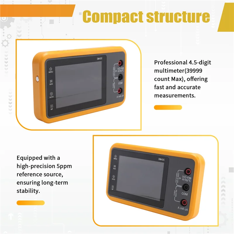 FULL-DM40 10 هرتز-40 ميجا هرتز المحمولة الرقمية المتعددة إشارة مولد يده أدوات السيارات الرقمية DM40C-B