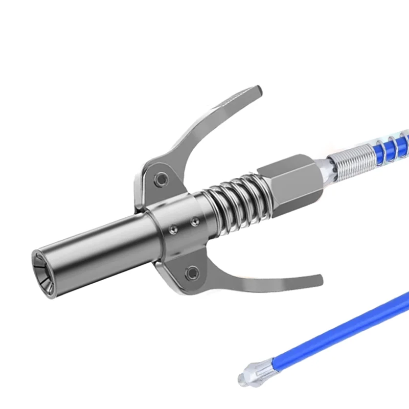 MOPHE-グリースカプラー、修理工具、NPT1/8アダプター、ダブルハンドル高圧ロックプライヤーグリースフィッティング