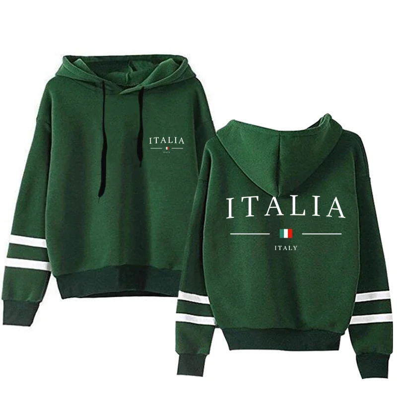 Damskie bluzy jesienno-zimowe uniwersalne pulowery wyprzedażowe bluzy z kapturem w paski modne codzienne sportowe proste wysokiej jakości