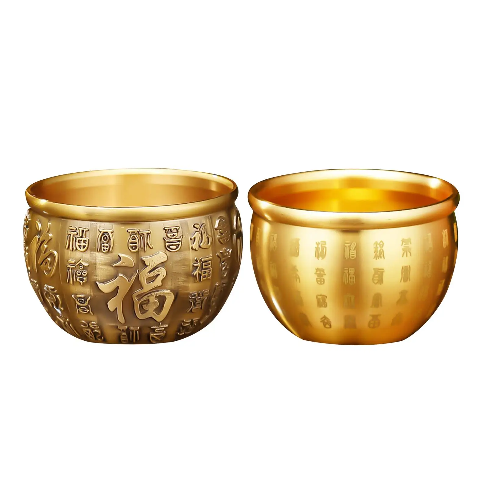 Novelty Brass Cylinder Decoration Floral Arrangements Planter Vase Piggy Bank for Home Wedding Living Room Decor Furnishing Gift