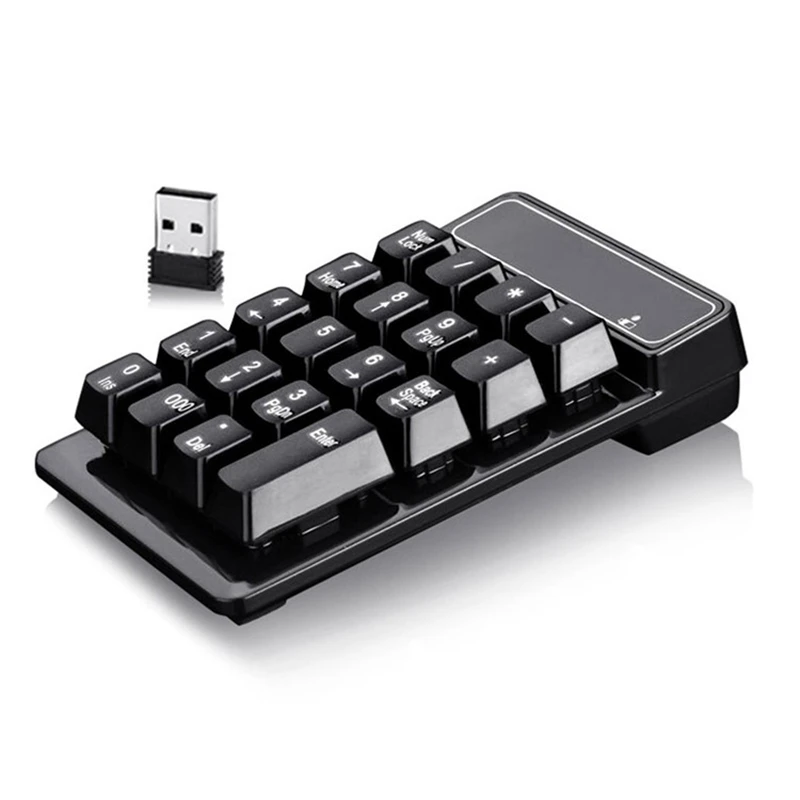 Number Pad Bluetooth wireless Mechanical Feel With 19 keys Connect To Computer Waterproof Financial Accounting Password Input