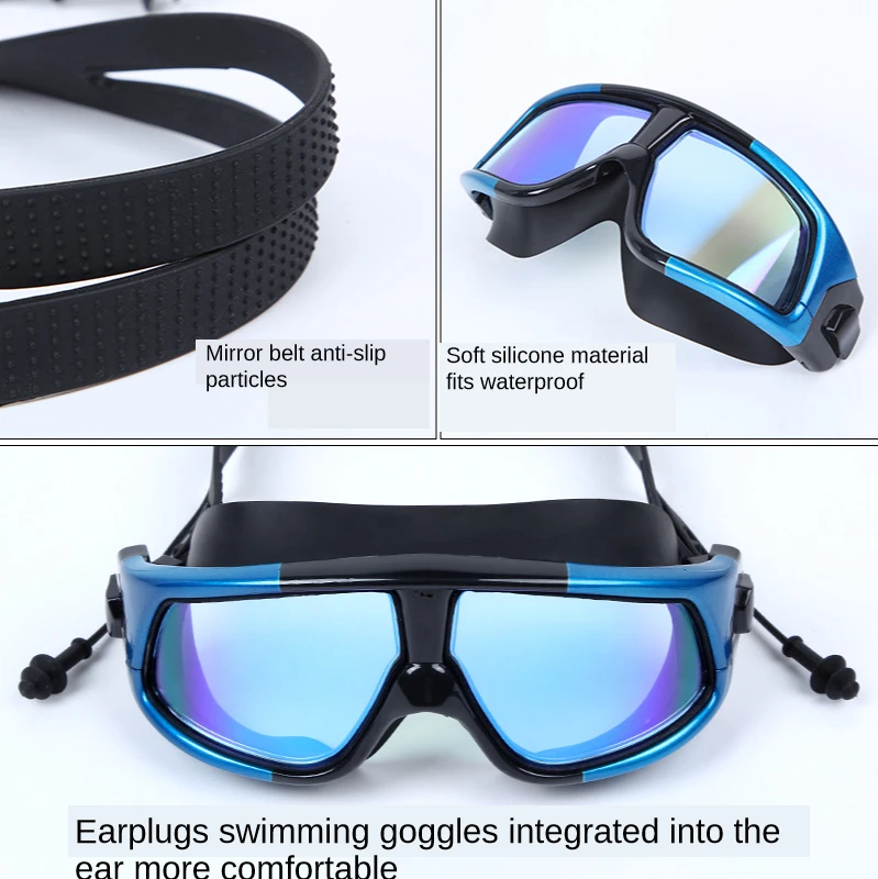 Swimming Glasses Myopia Goggles Waterproof Anti-fog Goggles With Diopters Sport Adjustable Reading For Women And Men Set Acetate