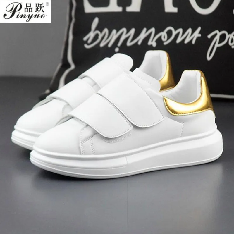 Women shoes spring Autumn White Hidden Wedge Heels Casual shoes Women\'s Elevator High-heels for Women platform shoes