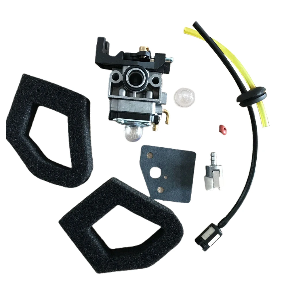 Imagem -04 - Carburador para Honda Fuel Line Filtro de ar Primer Bulb Kit Gx25 Gx35 Hhb25 Ult425 Ums425 Umk425