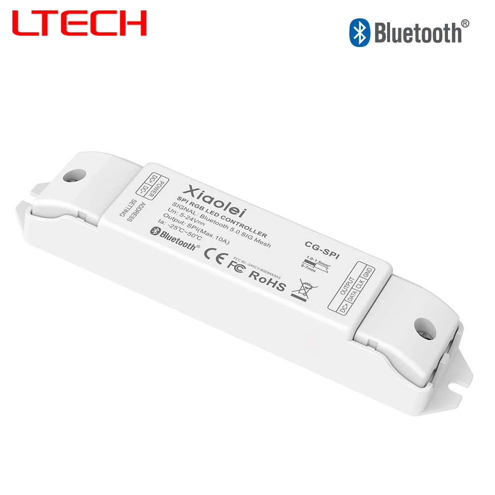 LTECH Pixel RGB LED Smart Controller for WS2811 WS2812 SM16703 Addressable Dream Color LED Strip Pixels Light L-HOME APP Control