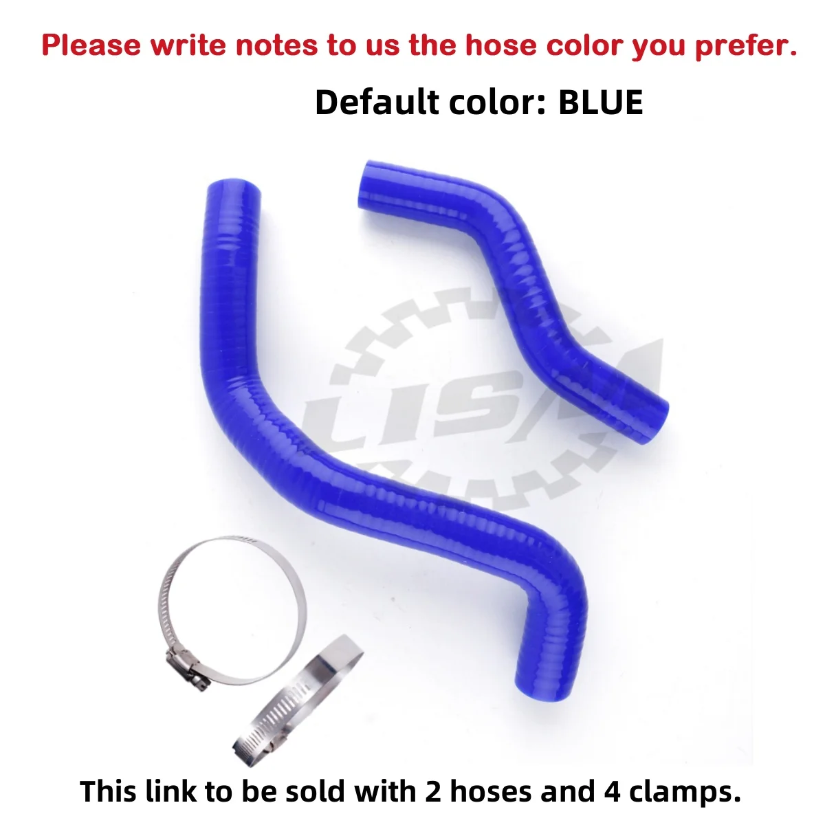

2PCS 3PLY For 1997-1999 Honda CR250R CR 250 R 1998 Motorcycle Silicone Radiator Coolant Hose Kit Pipe Silicone Tube