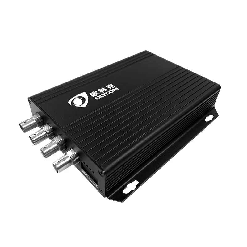 4-ch CVI/TVI 1080P محول فيديو بصري ahd إلى ip لكاميرات IP