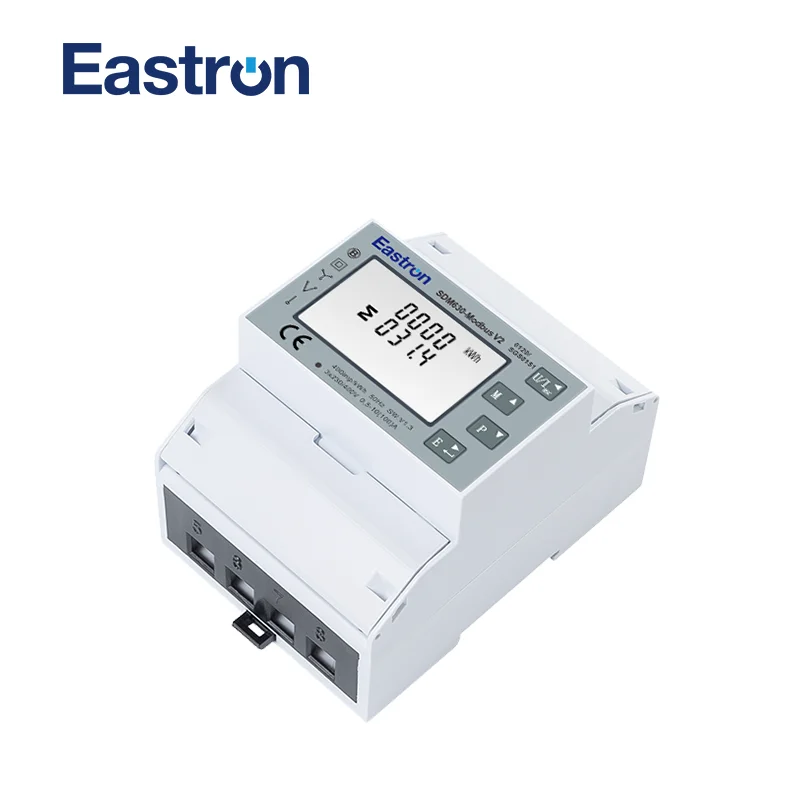 

SDM630 Modbus V2 MID, multi-function power analyser, 1p2w 3p3w 3p4w, modbus/pulse output port RS485, PV solar system available