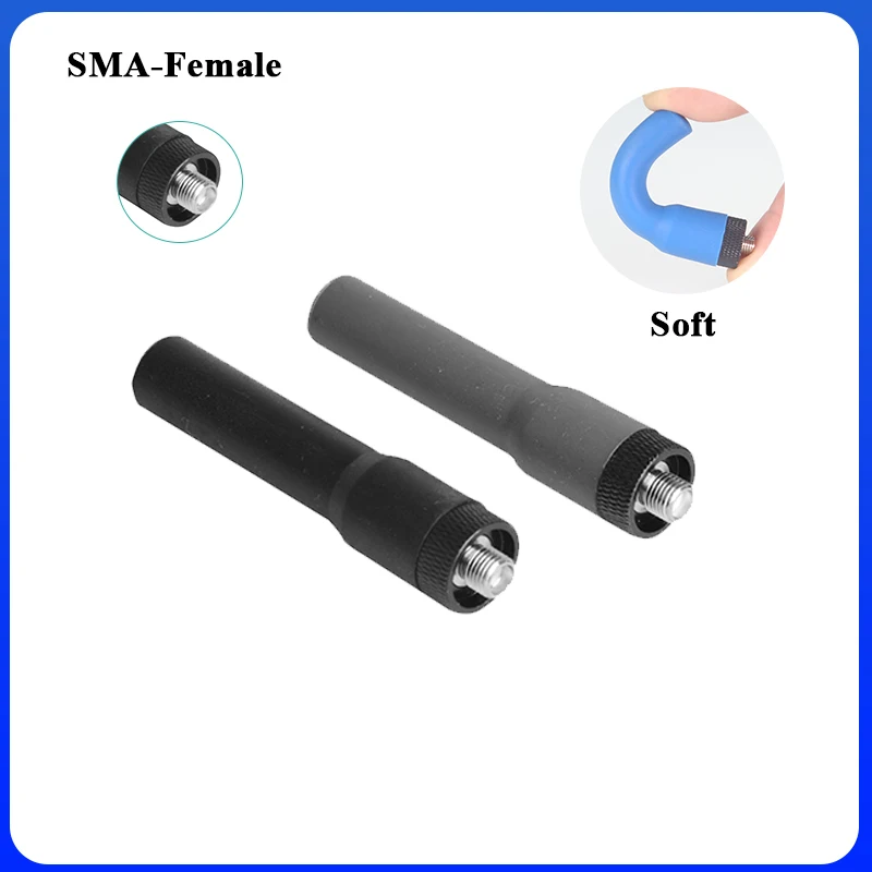 SF-20 Soft Antenna SMA-Female Mini Short Aerial Dual Band VHF UHF For UV-17 Pro GPS UV-5RM UV-21 UV-18 Pro Max Radio Accessories