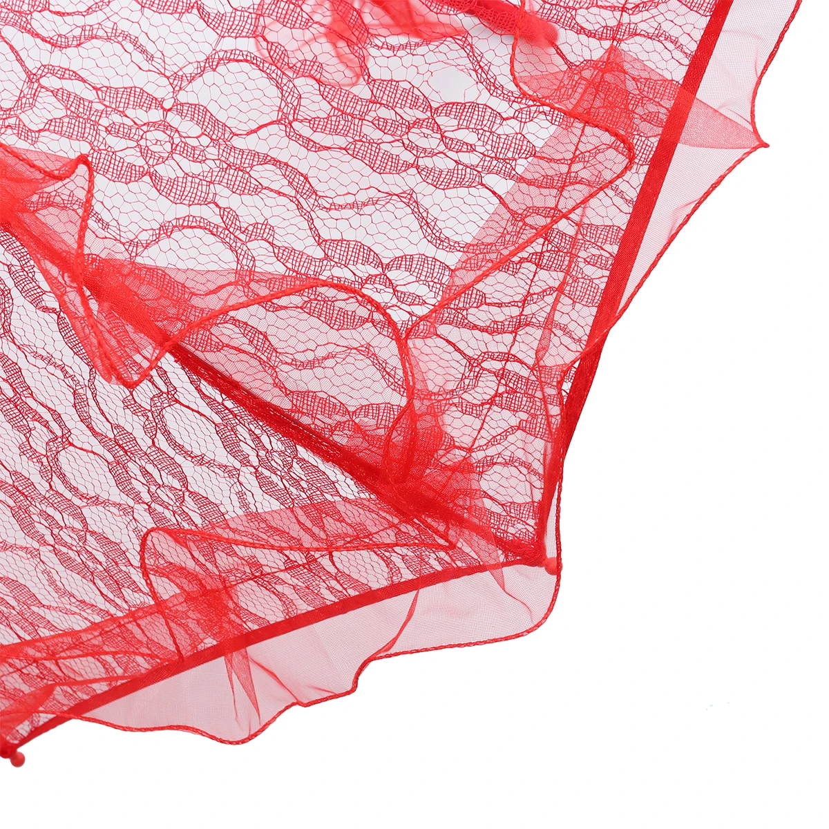 

Ultraviolet Light Wedding Umbrella Child Guest Lace Umbrellas Tea Party Accessories for Women