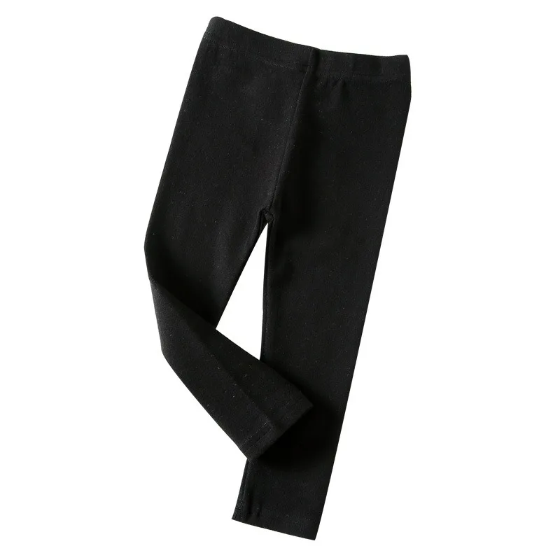 Children\'s Trousers Girls Candy Solid Color Cotton Warm Leggings Children\'s Baby Stylish Versatile Fashion Trousers
