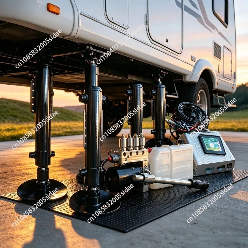 Motorhome 12V Hydraulic Leveling System Auto Electric Jacks for Vehicle Stability And Ease of Use
