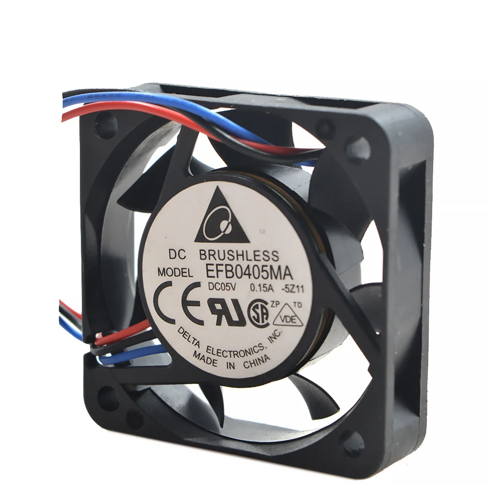 

Original DELTA EFB0405MA 5V 0.15A 4CM 4010 cooling fan 40x40x10mm
