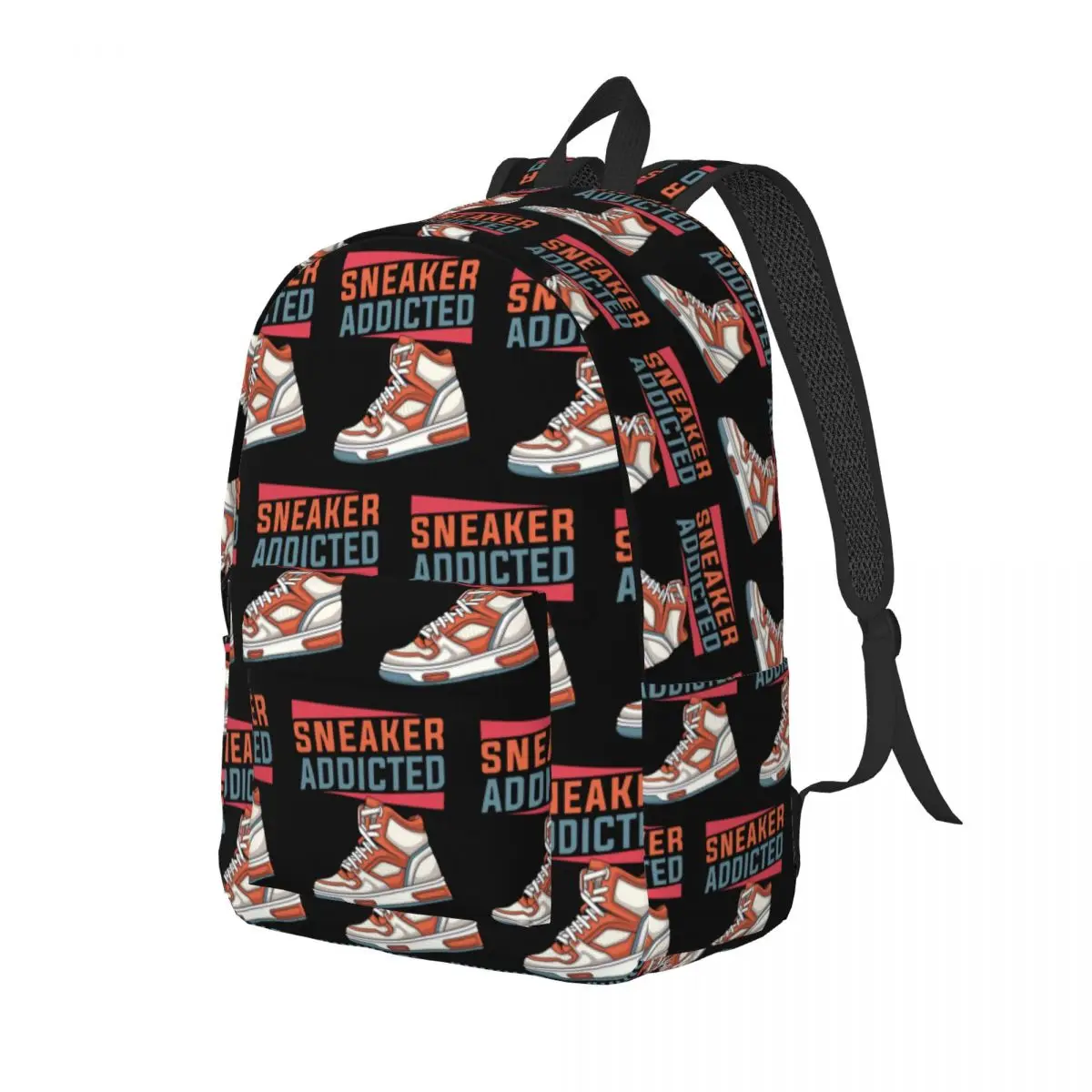 

Sneaker Addict Backpack Daypack Large Capacity Boys Girls BookBag School Bag Shoulder Bags for Men Women